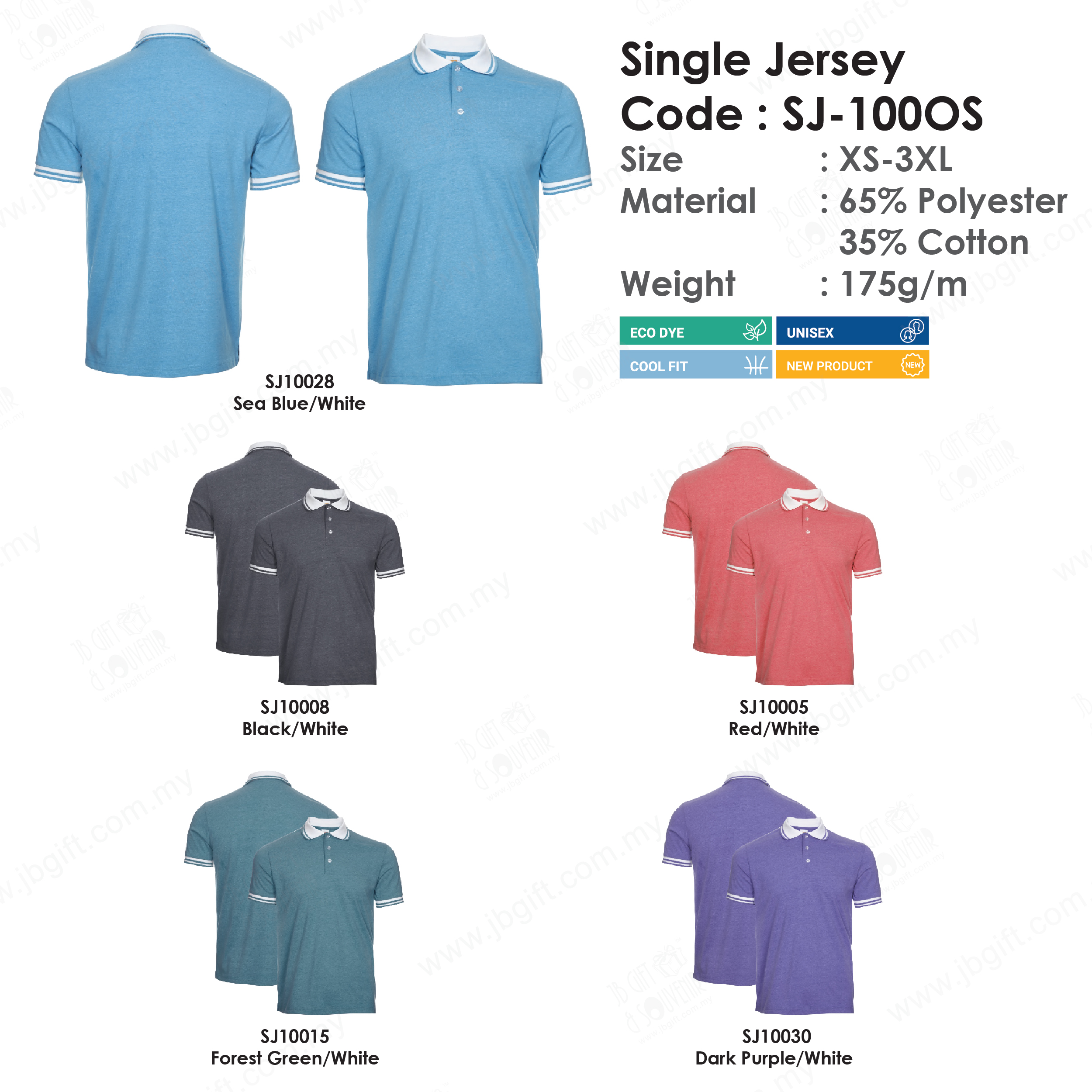 Single Jersey T-Shirt SJ-100OS
